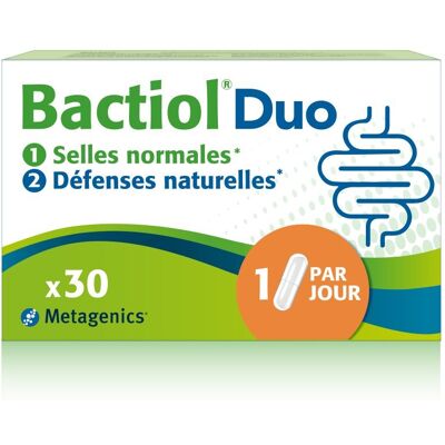 Metagenics Bactiol Duo - Soutien Digestion & Immunité Metagenics Bactiol Duo - Soutien Digestion & Immunité