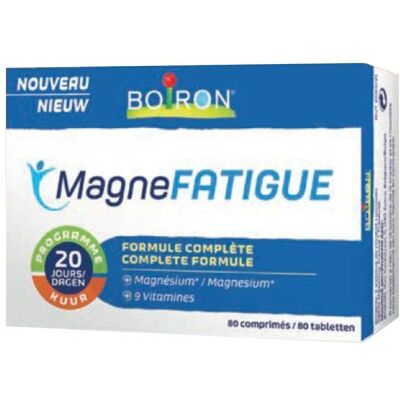 Boiron Magnefatigue Multivitaminée Magnésium 80 Comprimés Boiron Magnefatigue Multivitaminée Magnésium 80 Comprimés