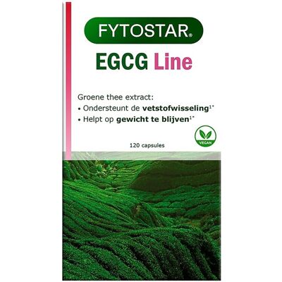 Fytostar EGCG Ligne Thé Vert Brûleur de Graisses & Métabolisme - 120 Capsules Fytostar EGCG Ligne Thé Vert Brûleur de Graisses & Métabolisme - 120 Capsules