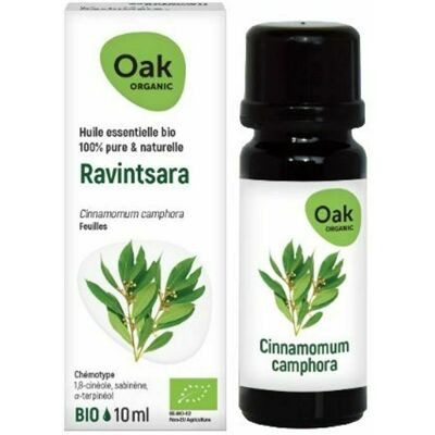 Oak Hle Ess Ravintsara 10ml Bio Oak Hle Ess Ravintsara 10ml Bio
