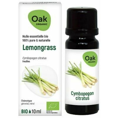 Oak Hle Ess Lemongras 10ml Bio Oak Hle Ess Lemongras 10ml Bio