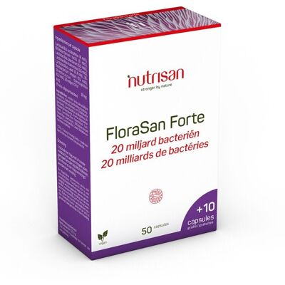 Nutrisan Florasan Forte 50+10 Gélules Végétales Nutrisan Florasan Forte 50+10 Gélules Végétales