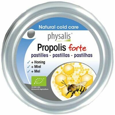 PHYSALIS Propolis Forte Pastilles - Soulagement du rhume PHYSALIS Propolis Forte Pastilles - Soulagement du rhume