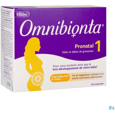 Procter & Gamble Omnibionta Pronatal 1 8 Semaines - Vitamines & Suppléments Procter & Gamble Omnibionta Pronatal 1 8 Semaines - Vitamines & Suppléments