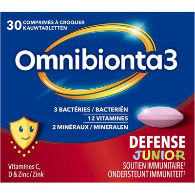 Omnibionta 3 Defense Junior 30 Comprimés Omnibionta 3 Defense Junior 30 Comprimés
