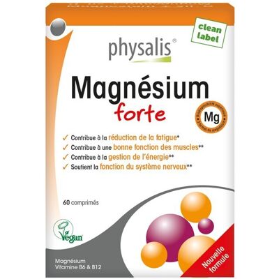 Physalis Magnésium Forté - Complément Alimentaire Physalis Magnésium Forté - Complément Alimentaire