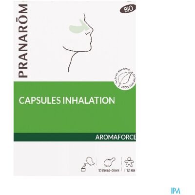 Pranarom Aromaforce Inhalation Caps 15 Nf Pranarom Aromaforce Inhalation Caps 15 Nf