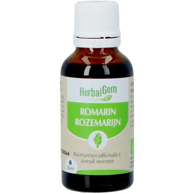 Extrait de Romarin Bio Herbalgem - Complément Alimentaire - 30ml Extrait de Romarin Bio Herbalgem - Complément Alimentaire - 30ml