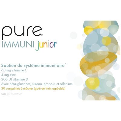 Pure Immuni Junior 30 Comprimés A Croquer Pure Immuni Junior 30 Comprimés A Croquer