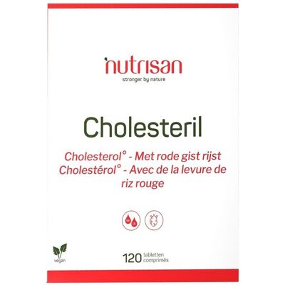 Nutrisan Nutrisan Cholesteril - Riz rouge, olive, artichaut - Complément alimentaire Nutrisan Nutrisan Cholesteril - Riz rouge, olive, artichaut - Complément alimentaire