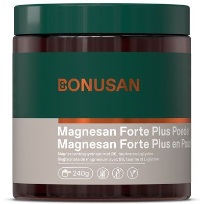 Magnesan Forte Plus Pdr 240g Bonusan Magnesan Forte Plus Pdr 240g Bonusan