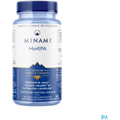 Minami Morepa Smart Fats 60 Capsules Minami Morepa Smart Fats 60 Capsules