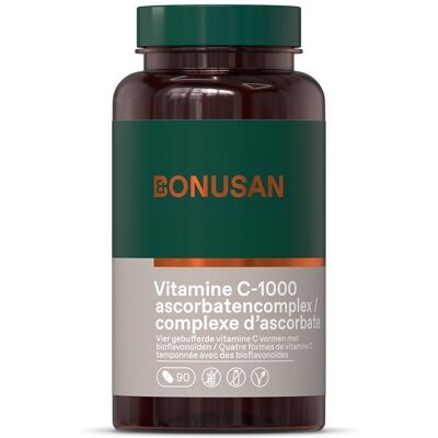 Bonusan Vitamine C-1000 Complexe - 90 Capsules Bonusan Vitamine C-1000 Complexe - 90 Capsules