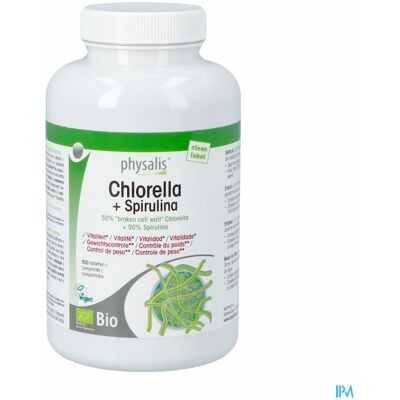 Complément Végétal Physalis Chlorella Spirulina - Supplément Alimentaire Complément Végétal Physalis Chlorella Spirulina - Supplément Alimentaire
