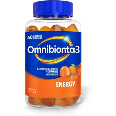 Omnibionta3 Energy 60 Gommes Omnibionta3 Energy 60 Gommes