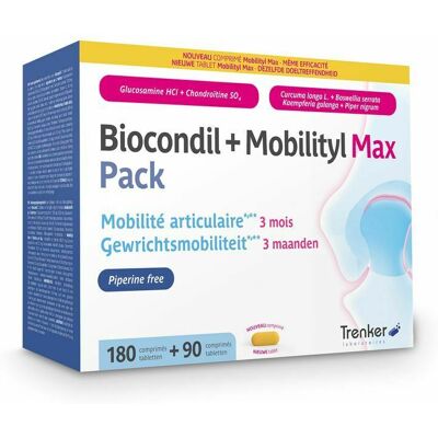 N.V Farmaceutische Laboratoria Trenker Pack Duo Glucosamine Chondroïtine Extrait de Curcuma N.V Farmaceutische Laboratoria Trenker Pack Duo Glucosamine Chondroïtine Extrait de Curcuma