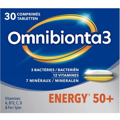 Omnibionta 3 Energy 50+ Comprimés 30 Omnibionta 3 Energy 50+ Comprimés 30