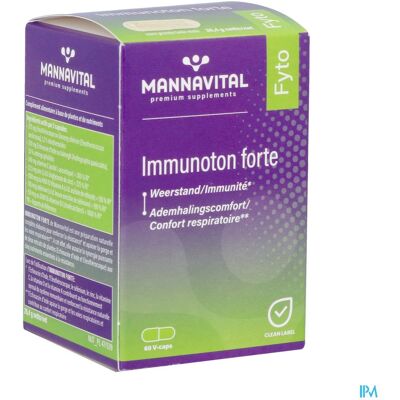 Mannavital Immunoton Forte - Complément Alimentaire Mannavital Immunoton Forte - Complément Alimentaire