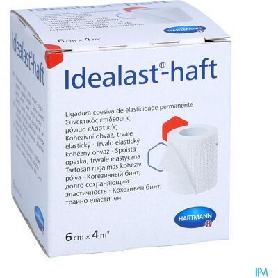 Paul Hartmann AG Idealast Haft Binde 6 cmx4 m - Bandage Paul Hartmann AG Idealast Haft Binde 6 cmx4 m - Bandage