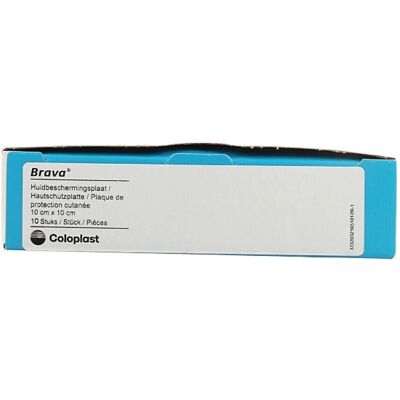 Coloplast Brava Plaque Protect. 10x10cm 10 3210 Coloplast Brava Plaque Protect. 10x10cm 10 3210