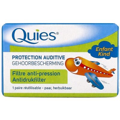 Quies Protection Auditive Avion Enfant 1 Paire Quies Protection Auditive Avion Enfant 1 Paire