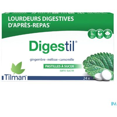Tilman Digestil 24 Comp À Sucer Tilman Digestil 24 Comp À Sucer