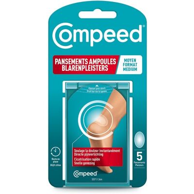 Compeed Pansement Ampoules Medium 5 Compeed Pansement Ampoules Medium 5