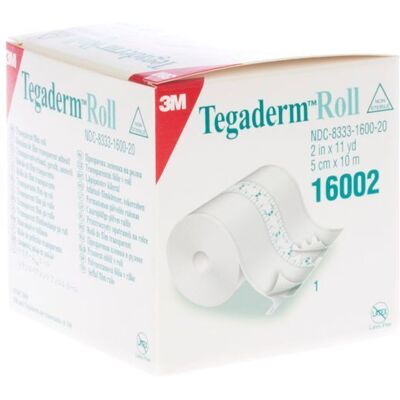Tegaderm Roll 3m Film Transp. 5cmx10m 1 16002 Tegaderm Roll 3m Film Transp. 5cmx10m 1 16002