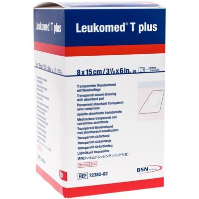 Leukomed T Plus Pans Steril 8,0cmx15cm 50 7238202 Leukomed T Plus Pans Steril 8,0cmx15cm 50 7238202