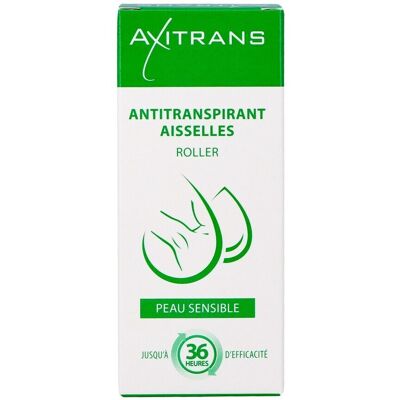 Axone Pharma T1 Axitrans Anti-Transpirant Roll-on - Anti-Transpirant pour Peau Sensible Axone Pharma T1 Axitrans Anti-Transpirant Roll-on - Anti-Transpirant pour Peau Sensible