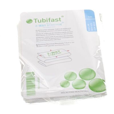 Mölnlycke Tubifast Bleu 7,5cm x 1m - Bandage Mölnlycke Tubifast Bleu 7,5cm x 1m - Bandage