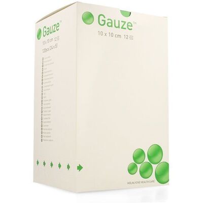 Molnlycke Compresse Gaze Molnl Ster 12c 10,0x10,0cm 24x5 Molnlycke Compresse Gaze Molnl Ster 12c 10,0x10,0cm 24x5
