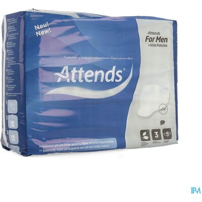 Attends For Men Shield 3 Lange Incontinance 14 Attends For Men Shield 3 Lange Incontinance 14