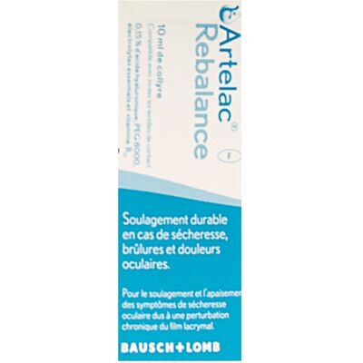 Gouttes Oculaires Artelac Rebalance - Sécheresse oculaire Gouttes Oculaires Artelac Rebalance - Sécheresse oculaire