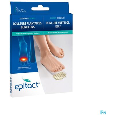 Epitact Coussinet Discret Taille Unique 1 Paire Epitact Coussinet Discret Taille Unique 1 Paire