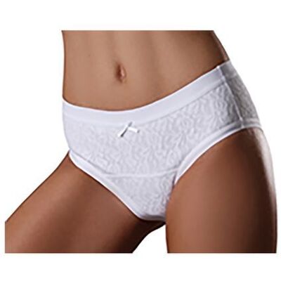Suprima 1267 Slip La Donna Co/pu Dame Blanc Xl Suprima 1267 Slip La Donna Co/pu Dame Blanc Xl