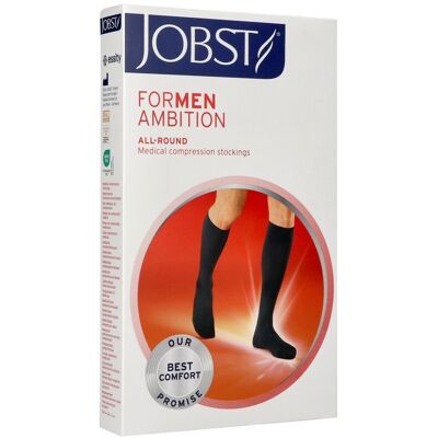Jobst For Men Ambition Cl2 Ad Regular Black V 1p Jobst For Men Ambition Cl2 Ad Regular Black V 1p