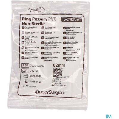 Fagron Portex Pessaire Vinyl 62mm 1 Fagron Portex Pessaire Vinyl 62mm 1