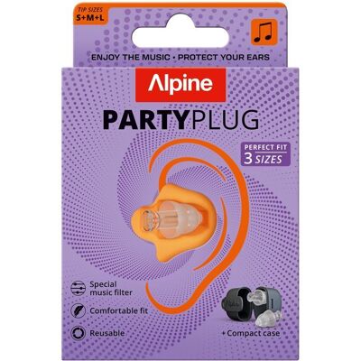 Labophar Alpine PartyPlug 1 Paire Bouchon Oreille Labophar Alpine PartyPlug 1 Paire Bouchon Oreille