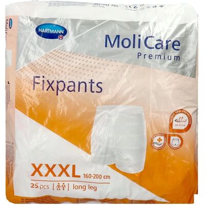 Hartmann Molicare Pr Fixpnt Longl Xxxl 25 P/s Hartmann Molicare Pr Fixpnt Longl Xxxl 25 P/s