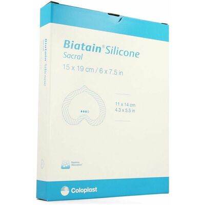 Biatain Silicone Sacral Ster 15,0x19,0cm 5 33404 Biatain Silicone Sacral Ster 15,0x19,0cm 5 33404