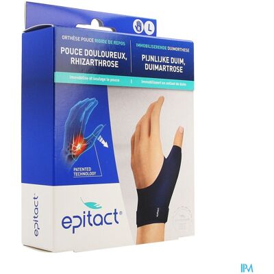 Epitact Immobiliseur de Pouce Main Droite L - Orthèse Epitact Immobiliseur de Pouce Main Droite L - Orthèse
