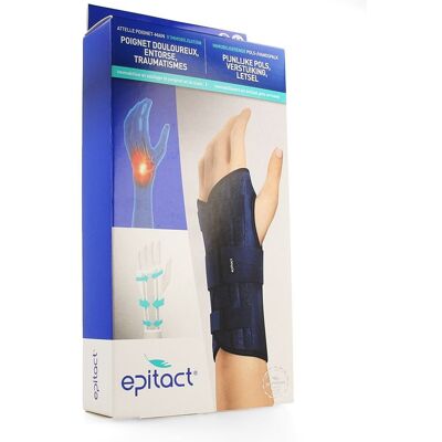 Epitact Attelle Poignet Main Immobilis. Droit M Epitact Attelle Poignet Main Immobilis. Droit M