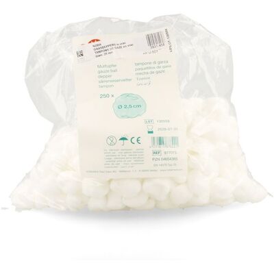 Noba Tampons De Gaze Diam. 25mm Noba Tampons De Gaze Diam. 25mm