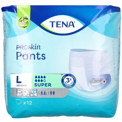 Tena Proskin Pants Super Large 12 Tena Proskin Pants Super Large 12