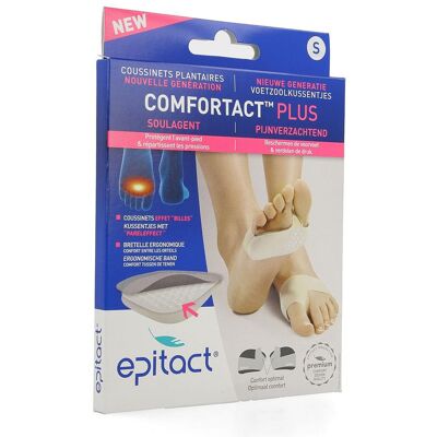 Epitact Comfortact Plus Coussinets - Protège l'avant-pied Répartition de la pression Epitact Comfortact Plus Coussinets - Protège l'avant-pied Répartition de la pression
