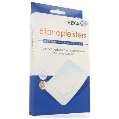Heka Zom Rebord 10x15cm Sterile 10 Heka Zom Rebord 10x15cm Sterile 10
