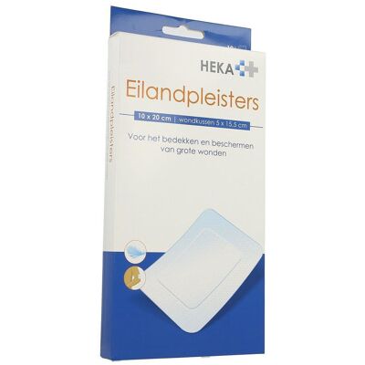 Heka Zom Rebord 10x20cm Sterile 10 Heka Zom Rebord 10x20cm Sterile 10