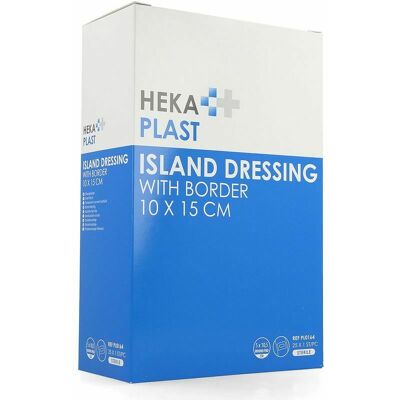 Hekaplast Border Pansement Ile Sterile 10x15cm 25 Hekaplast Border Pansement Ile Sterile 10x15cm 25
