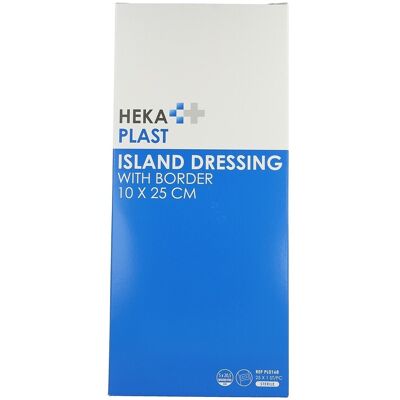 Heka Plast Border Pansement - Soins des plaies 10x25cm Heka Plast Border Pansement - Soins des plaies 10x25cm